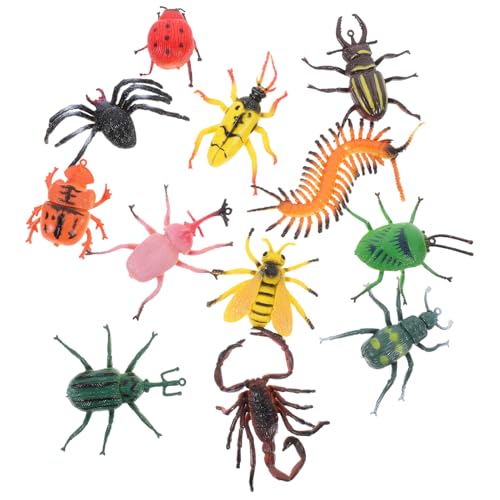 SOIMISS Realistische Insekten Modellspielzeuge aus Langlebigem PVC Pädagogisches mit Verschiedenen Insektenfiguren Detailgetreu Bemalt Fördert Lern Beobachtungsfähigkeiten bei Kindern SOIMISS Realistische Insekten Modellspielzeuge aus Langlebigem PVC Pädagogisches mit Verschiedenen Insektenfiguren Detailgetreu Bemalt Fördert Lern Beobachtungsfähigkeiten bei Kindern von SOIMISS