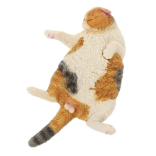 SOIMISS Realistische Katzenfigur aus Kleine Schlafkatze Dekofigur für Innen und Außen Stabile Miniatur Katze für Schreibtisch Garten Balkon Platzsparende Tierdekoration SOIMISS Realistische Katzenfigur aus Kleine Schlafkatze Dekofigur für Innen und Außen Stabile Miniatur Katze für Schreibtisch Garten Balkon Platzsparende Tierdekoration von SOIMISS