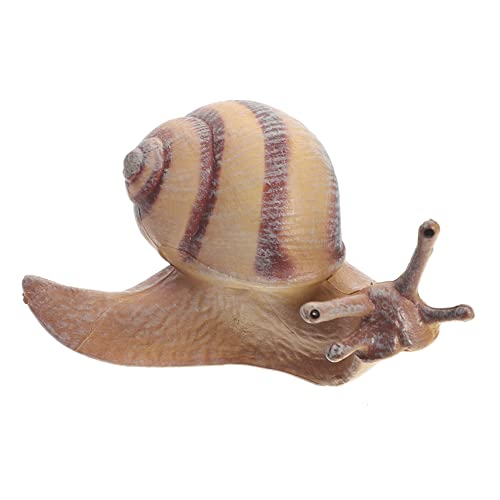 SOIMISS Realistische Schneckenfigur Hochwertigem Dekoration für Garten und Mikrolandschaften Lernspielzeug für Simulation von Schnecken und Tierwissen SOIMISS Realistische Schneckenfigur Hochwertigem Dekoration für Garten und Mikrolandschaften Lernspielzeug für Simulation von Schnecken und Tierwissen von SOIMISS
