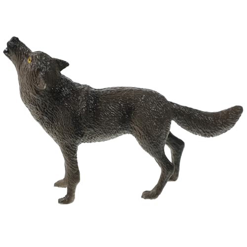 SOIMISS Realistische Wolf Figur aus Solidem Kunststoff Detailgetreues Wildlife Tiermodell Naturgetreue Miniatur für Garten Tisch Wohnraumdekoration Sammelstück und Pädagogisches SOIMISS Realistische Wolf Figur aus Solidem Kunststoff Detailgetreues Wildlife Tiermodell Naturgetreue Miniatur für Garten Tisch Wohnraumdekoration Sammelstück und Pädagogisches von SOIMISS