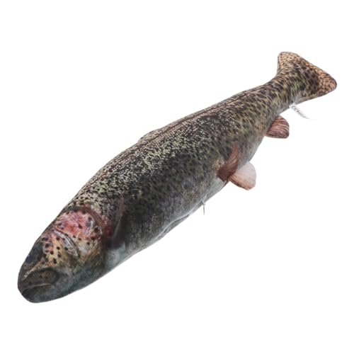 SOIMISS Realistisches Fisch Kuschelkissen Weiches Plüsch Stofftier Für Leicht Tragbares Fischplüschtier Als Heimdekoration Und Outdoor Begleiter SOIMISS Realistisches Fisch Kuschelkissen Weiches Plüsch Stofftier Für Leicht Tragbares Fischplüschtier Als Heimdekoration Und Outdoor Begleiter von SOIMISS