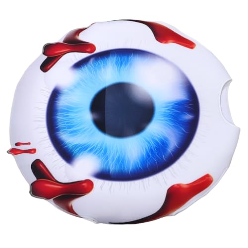 SOIMISS Realistisches Halloween Riesig Eyeball Kostüm Erwachsene Spuk Party Cosplay Outfit mit Schwammdruck Gruseliges Bühnenrequisit Atmungsaktiv für Trick Treat Events von SOIMISS