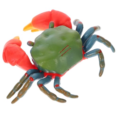 SOIMISS Realistisches Krabbenmodell Dekor Kompakt für Aquarium Fischbecken Deko Leichtes Meerestier Figur Lernspielzeug von SOIMISS