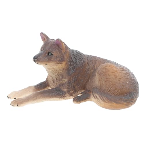 SOIMISS Realistisches Mini Wolfmodell aus Kunststoff Stehende Wolfsfigur für Wildlife Animal Decor Detailreiches Tierfiguren für Tischdekoration und Gartenornament SOIMISS Realistisches Mini Wolfmodell aus Kunststoff Stehende Wolfsfigur für Wildlife Animal Decor Detailreiches Tierfiguren für Tischdekoration und Gartenornament von SOIMISS