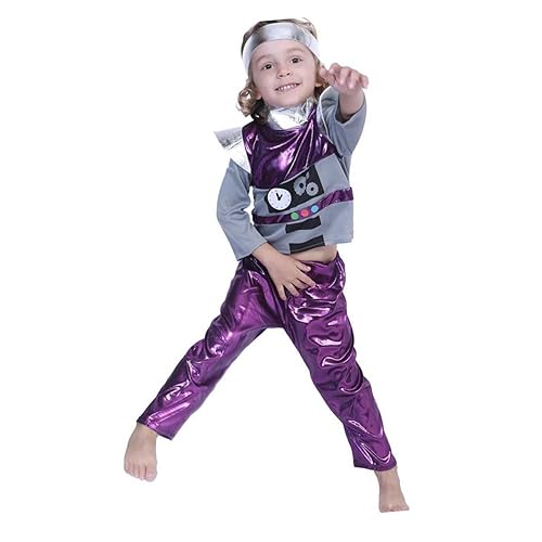 SOIMISS Roboterkostüme Für Kinder Set Mit Poppin-requisiten Für Kinder Größe M Für 5–6 Jahre Bequemes Und Robustes Cosplay-roboterkostüm SOIMISS Roboterkostüme Für Kinder Set Mit Poppin-requisiten Für Kinder Größe M Für 5–6 Jahre Bequemes Und Robustes Cosplay-roboterkostüm von SOIMISS