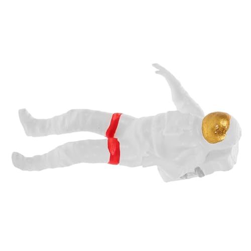 SOIMISS Robuste Resin Spielzeugminiaturen für Geburtstagsdekorationen und Bastelprojekte Detailreiche Astronauten für Kuchen Topper und Dekorationen von SOIMISS