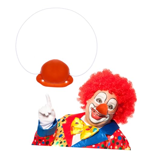 SOIMISS Rote Clownsnase Kunststoff Masquerade Kostüm Requisite Spaßige Party Dekoration Karneval Halloween Zubehör von SOIMISS