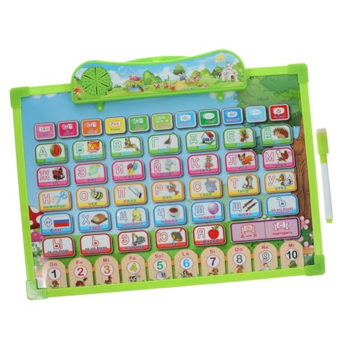 SOIMISS Russisches Alphabet Poster für Interaktive Lernhilfe mit Farbenfrohes Vokabular Diagramm aus Langlebigem für Zuhause Schule Fördert Schnelles Korrekte SOIMISS Russisches Alphabet Poster für Interaktive Lernhilfe mit Farbenfrohes Vokabular Diagramm aus Langlebigem für Zuhause Schule Fördert Schnelles Korrekte von SOIMISS