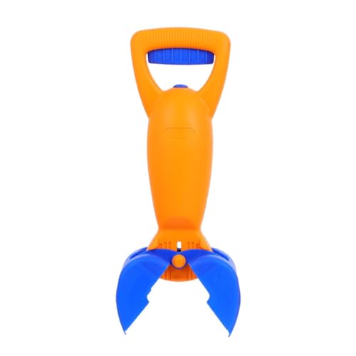 SOIMISS Sandspielzeug Sand Greifzange Orange Sandspielzeug zum Greifen Sandkasten Strandspielzeug Feinmotorik Robust und Einfach zu Bedienen für Garten und Park von SOIMISS