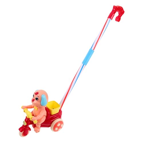 SOIMISS Schiebespielzeug Welpen mit Verstellbarer Höhe und Ziehspielzeug Fördert Gleichgewicht Koordination für Kleinkinder Laufhilfe Rosa SOIMISS Schiebespielzeug Welpen mit Verstellbarer Höhe und Ziehspielzeug Fördert Gleichgewicht Koordination für Kleinkinder Laufhilfe Rosa von SOIMISS