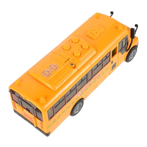 SOIMISS Schulbus Spielzeugmodell mit Realistischen Türen und Musikfunktion Inertia Auto aus Sicherem Kinderfahrzeug für Jungen und Mädchen Kreatives SOIMISS Schulbus Spielzeugmodell mit Realistischen Türen und Musikfunktion Inertia Auto aus Sicherem Kinderfahrzeug für Jungen und Mädchen Kreatives von SOIMISS