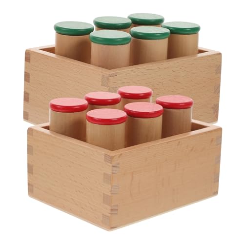 SOIMISS Sensorisches Holzspielzeug Soundzylinder Pädagogisches Lernspielzeug für Wiederverwendbares Montessori Auditory Toy Wahrnehmung und Gehirnentwicklung SOIMISS Sensorisches Holzspielzeug Soundzylinder Pädagogisches Lernspielzeug für Wiederverwendbares Montessori Auditory Toy Wahrnehmung und Gehirnentwicklung von SOIMISS
