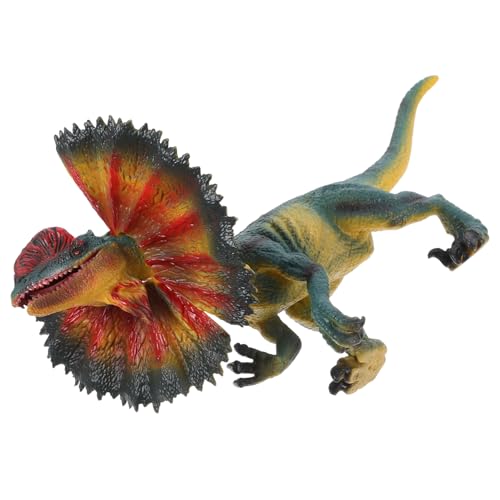 SOIMISS Simulation Dinosaur Model Realistisches Dilophosaurus für Hochwertiges Tiermodell Kognitiven Fähigkeiten für Lernspielzeug und Dekoration von SOIMISS