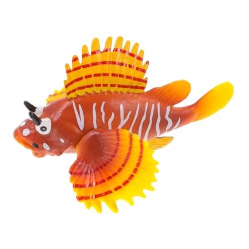 SOIMISS Realistisches Fischmodell Spielzeug aus Kunststoff für Kinder Simuliertes Tiermodell für und Dekorationszwecke Robuste Fischfigur für Gartendekoration und Spielzeug von SOIMISS