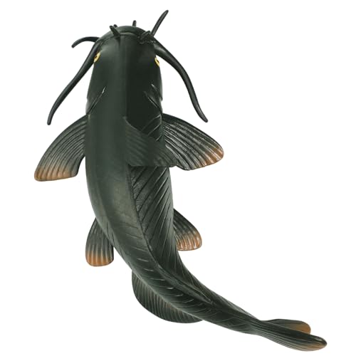 SOIMISS Simuliertes Welsmodell Fische zabawki stymulujące rozwój Lernspielzeug Dekoration künstlich gefälscht Fischornament für den Tisch Wels-Ornament Plastik Brown SOIMISS Simuliertes Welsmodell Fische zabawki stymulujące rozwój Lernspielzeug Dekoration künstlich gefälscht Fischornament für den Tisch Wels-Ornament Plastik Brown von SOIMISS