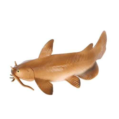 SOIMISS Simuliertes Welsmodell Simulation Wohnkultur Dekoration Fischmodell Künstliche Welsfiguren Kindertierspielzeug Tiefseetier Ornament Fischkinder Simulieren Coffee Plastik von SOIMISS