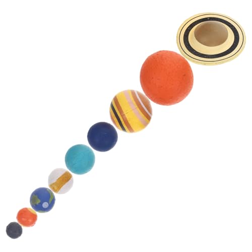 SOIMISS Solar System Spielzeugset für Teiliger Planet Modell Lernspielzeug für Kognitive Entwicklung und Interaktive Bildung Material für Jungen und Mädchen SOIMISS Solar System Spielzeugset für Teiliger Planet Modell Lernspielzeug für Kognitive Entwicklung und Interaktive Bildung Material für Jungen und Mädchen von SOIMISS
