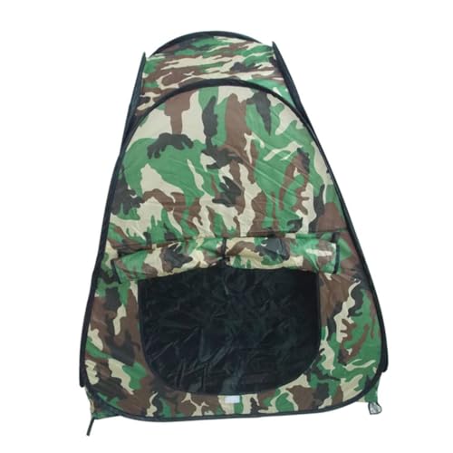 SOIMISS Spielzelt aus Camouflage Dacron Stoff Leichtes Indoor Spielhaus mit Tunnel und Dreieckszelt Tragbar Einfach Aufzubauen für Kinderzimmer Garten Party und Spielplatz von SOIMISS
