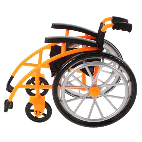 SOIMISS Spielzeugrollstuhl Für Babypuppen Puppenstubenmöbel Mini-puppenhauszubehör Puppenrollstuhl Plastik Orange SOIMISS Spielzeugrollstuhl Für Babypuppen Puppenstubenmöbel Mini-puppenhauszubehör Puppenrollstuhl Plastik Orange von SOIMISS
