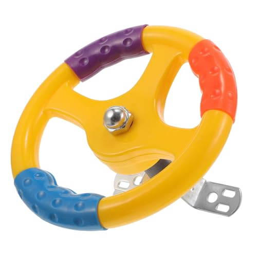 SOIMISS Spielzeugwippe Auto Auto zubehör Bumper Car Zubehör Kinderlenkrad klein autozubehör puppenwagen Lenkrad eines Spielzeugfahrzeugs Spielplatz-Spielrad Metall SOIMISS Spielzeugwippe Auto Auto zubehör Bumper Car Zubehör Kinderlenkrad klein autozubehör puppenwagen Lenkrad eines Spielzeugfahrzeugs Spielplatz-Spielrad Metall von SOIMISS