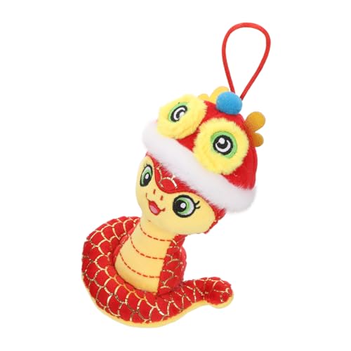 SOIMISS Sternzeichen-Schlange-anhänger Chinesisches Neujahr, Jahr Der Schlange Jahr Der Schlangen-stofftiere Plüschschlangen Mit Herzen Schlangenspielzeug Schlangenjahr Rot Kurzer Plüsch SOIMISS Sternzeichen-Schlange-anhänger Chinesisches Neujahr, Jahr Der Schlange Jahr Der Schlangen-stofftiere Plüschschlangen Mit Herzen Schlangenspielzeug Schlangenjahr Rot Kurzer Plüsch von SOIMISS