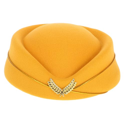 SOIMISS Stewardess Hut für Kostüme Verstellbare Stewardess Mütze aus Kunstfilz Einzigartiges Design für Halloween Rollenspiele und Geburtstagsfeiern Cosplay Accessoire für Frauen SOIMISS Stewardess Hut für Kostüme Verstellbare Stewardess Mütze aus Kunstfilz Einzigartiges Design für Halloween Rollenspiele und Geburtstagsfeiern Cosplay Accessoire für Frauen von SOIMISS