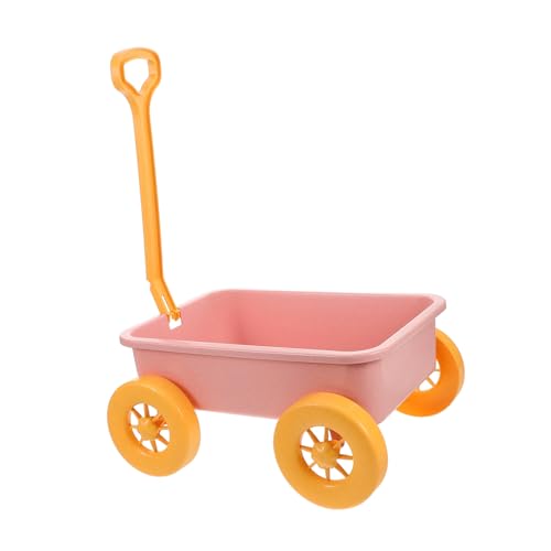 SOIMISS Strandwagen- Kleinkind Schiebeauto Kleinkindspielzeug Für Den Strand Strandspielzeug Für Kleinkinder Sandspielzeug Schieben Auto Lastwagen LKW Plastik von SOIMISS