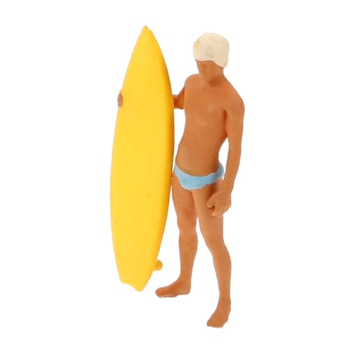 SOIMISS Surf Boy Model Miniatur-Strandzubehör zum Basteln Wellensurfer- winzige Menschenfiguren Surfer-Strandspielzeug Mini-Leute Mini-Surfbrett Surferspielzeug winzige Leute Harz SOIMISS Surf Boy Model Miniatur-Strandzubehör zum Basteln Wellensurfer- winzige Menschenfiguren Surfer-Strandspielzeug Mini-Leute Mini-Surfbrett Surferspielzeug winzige Leute Harz von SOIMISS