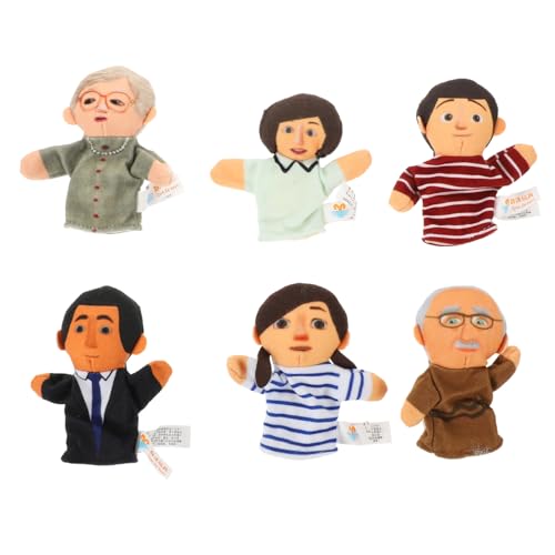 SOIMISS Teiliges Fingerpuppen für Pädagogisches Interaktives Familienspielzeug Fördert Kreativität und Feinmotorik Bunte Fingerfiguren für Rollenspiele Sichere Handpuppen für Kleinkinder SOIMISS Teiliges Fingerpuppen für Pädagogisches Interaktives Familienspielzeug Fördert Kreativität und Feinmotorik Bunte Fingerfiguren für Rollenspiele Sichere Handpuppen für Kleinkinder von SOIMISS