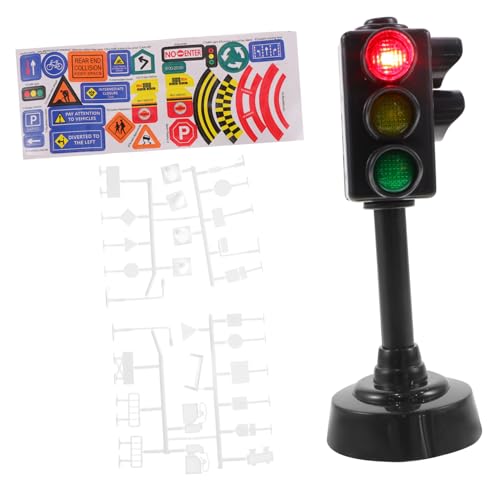 SOIMISS Teiliges Lernspielzeug Verkehrszeichen mit Miniatur straßenschildern und Ampel Robustes Modellspielzeug zur Verkehrserziehung und Spielerischen Straßensicherheit SOIMISS Teiliges Lernspielzeug Verkehrszeichen mit Miniatur straßenschildern und Ampel Robustes Modellspielzeug zur Verkehrserziehung und Spielerischen Straßensicherheit von SOIMISS
