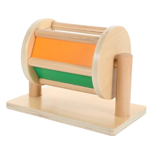 SOIMISS Textile Drum Pädagogisches Musikinstrument aus Holz für Kreative Fähigkeiten für Frühkindliche Entwicklung und Hörförderung Sicher und Farbenfroh für Jungen und Mädchen SOIMISS Textile Drum Pädagogisches Musikinstrument aus Holz für Kreative Fähigkeiten für Frühkindliche Entwicklung und Hörförderung Sicher und Farbenfroh für Jungen und Mädchen von SOIMISS