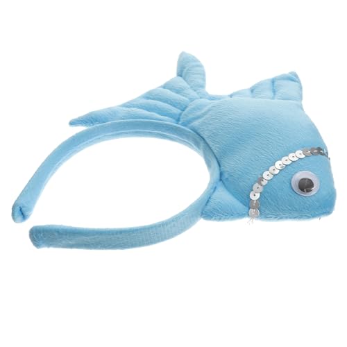 SOIMISS Tiara Verziert Mit Plüsch Tierflosse Meerestier Fisch Stirnband Ozeanleben Haarband Halloween Spitzenrosetten Stirnband Halloween Stirnbänder Mädchen LED SOIMISS Tiara Verziert Mit Plüsch Tierflosse Meerestier Fisch Stirnband Ozeanleben Haarband Halloween Spitzenrosetten Stirnband Halloween Stirnbänder Mädchen LED von SOIMISS