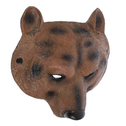 SOIMISS Tierbärenmaske Tragen Kostüm Led Beängstigend Party Tier-cosplay-maske Tiermasken Bärenmaske Für Frauen Karnevalsmasken Für Erwachsene Halbgesichtsmaske Cosplay Pu SOIMISS Tierbärenmaske Tragen Kostüm Led Beängstigend Party Tier-cosplay-maske Tiermasken Bärenmaske Für Frauen Karnevalsmasken Für Erwachsene Halbgesichtsmaske Cosplay Pu von SOIMISS