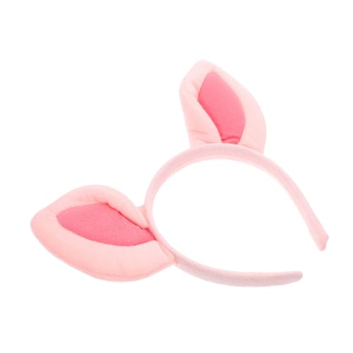 SOIMISS Tierohren Haarreif für Damen Plüschiges Ferkel Design Cosplay Accessoire Cute Headband für Partys und Bequem und Praktisch von SOIMISS