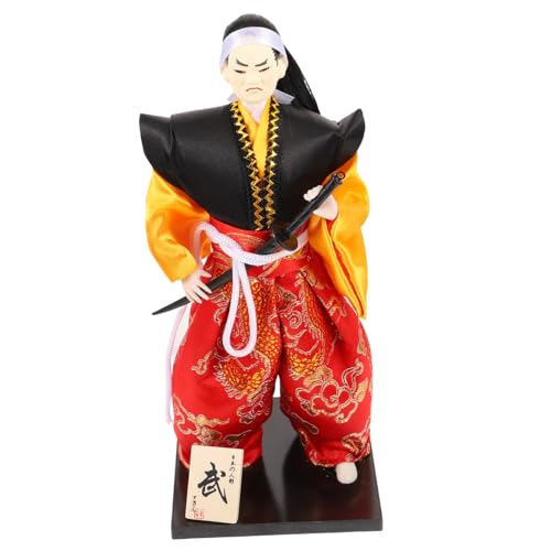 SOIMISS Traditionelle Japanische Samurai Puppe aus Langlebigem Material Dekorative Heimkunst Elegantes Desktop Samurai Diorama Authentische Japanische Kultur für Sammler und SOIMISS Traditionelle Japanische Samurai Puppe aus Langlebigem Material Dekorative Heimkunst Elegantes Desktop Samurai Diorama Authentische Japanische Kultur für Sammler und von SOIMISS