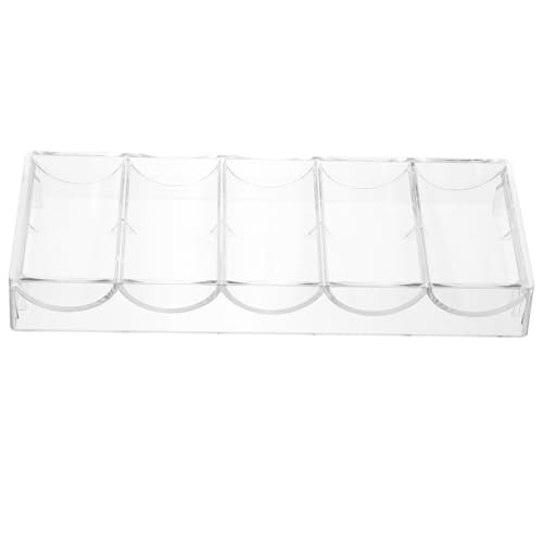 SOIMISS Transparenter Poker Chip Organizer Fächer Tragbarer Verschleißfester Aufbewahrungsständer für und Spielkarten Multifunktionale Profi aufbewahrungsbox für Hold und Kleine SOIMISS Transparenter Poker Chip Organizer Fächer Tragbarer Verschleißfester Aufbewahrungsständer für und Spielkarten Multifunktionale Profi aufbewahrungsbox für Hold und Kleine von SOIMISS