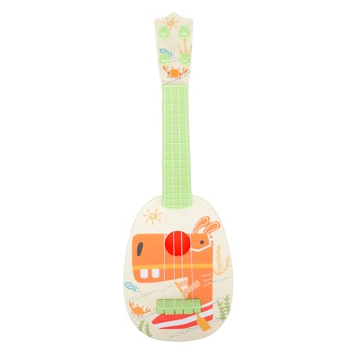 SOIMISS Ukulele aus Sicherem Kunststoff Robustes Saiteninstrument für Mädchen und Jungen Frühes Musikalisches Lernspielzeug Handlich und Kinderfreundlich zur Musikalischen Früherziehung von SOIMISS