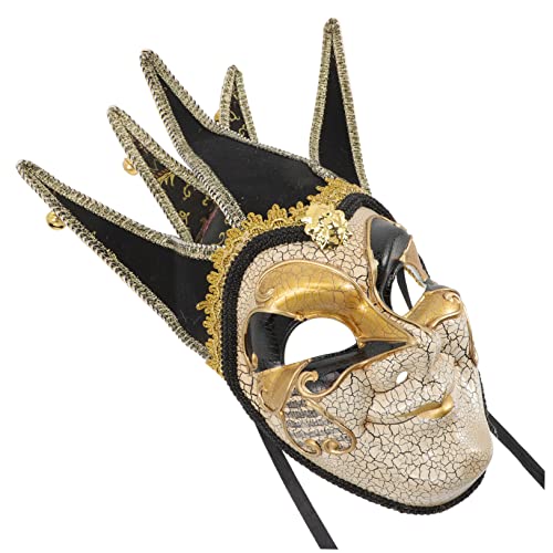 SOIMISS Venezianische Maske Aufblasbare Kostüme Maskerade Halloween Maske Clown Maske Dekoration Retro Bekleidungsmaske Für Den Außenbereich Streich SOIMISS Venezianische Maske Aufblasbare Kostüme Maskerade Halloween Maske Clown Maske Dekoration Retro Bekleidungsmaske Für Den Außenbereich Streich von SOIMISS