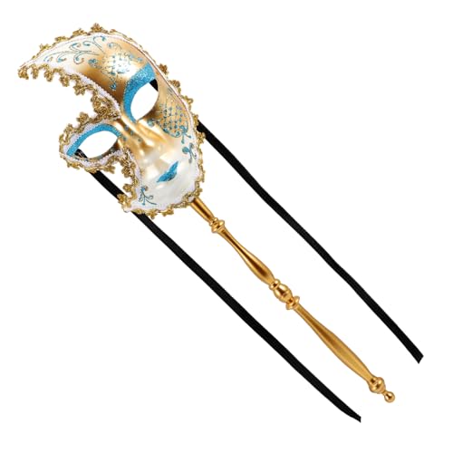 SOIMISS Venezianische Maske Gesicht Maskerade halloween masken halloweenmaske carnival costume faschingskostüme Partymaske Cosplay dekorative Maske schickes Maskendekor Plastik Sky-blue SOIMISS Venezianische Maske Gesicht Maskerade halloween masken halloweenmaske carnival costume faschingskostüme Partymaske Cosplay dekorative Maske schickes Maskendekor Plastik Sky-blue von SOIMISS