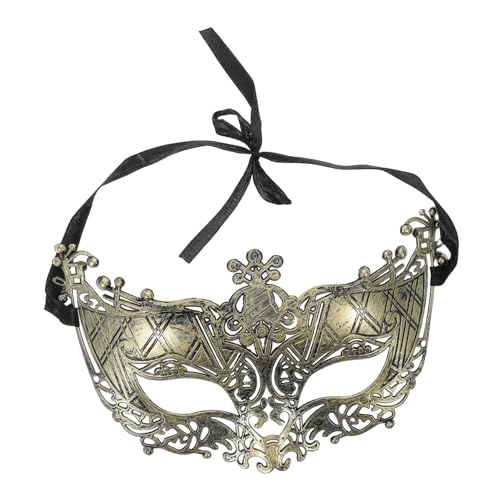 SOIMISS Vintage Halbmaske für Halloween Karneval Verstellbare Maskerade Maske mit Kunstvollen Details für Damen Besondere Anlässe Angepasst für Maximalen Komfort SOIMISS Vintage Halbmaske für Halloween Karneval Verstellbare Maskerade Maske mit Kunstvollen Details für Damen Besondere Anlässe Angepasst für Maximalen Komfort von SOIMISS