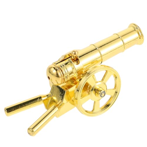 SOIMISS Vintage Metall Kanonenmodell Dekorative Sammlerfigur Mini Artillerie Ornament für Schreibtisch Regal und Historische Diorama Szenerien Pädagogisches für Heimdekoration von SOIMISS