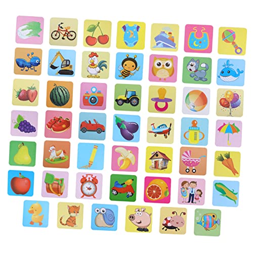 SOIMISS Visual Karten Hochkontrast Lernkarten Matte Oberfläche für Monate Farbige Montessori Bilderkarten zur Visuellen Stimulation und Gehirnentwicklung Kleinkinder von SOIMISS