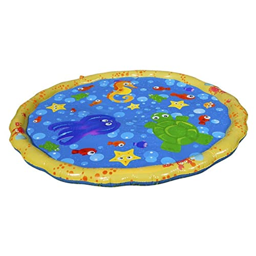 SOIMISS Wasserspielmatte aus PVC für Aufblasbare Sprinkleranlage mit Bunten Mustern für Garten Pool und Strand Lustiges Wassersprühspielzeug für Sommeraktivitäten SOIMISS Wasserspielmatte aus PVC für Aufblasbare Sprinkleranlage mit Bunten Mustern für Garten Pool und Strand Lustiges Wassersprühspielzeug für Sommeraktivitäten von SOIMISS