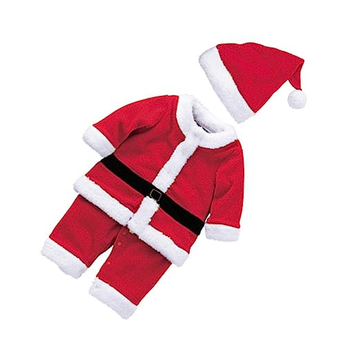 SOIMISS Weihnachtsmann-anzug Für Jungen Weihnachts-outfits-set Mütze Kleidung Jungen Weihnachtsparty-kostüm Für 70 Cm Große Kinder SOIMISS Weihnachtsmann-anzug Für Jungen Weihnachts-outfits-set Mütze Kleidung Jungen Weihnachtsparty-kostüm Für 70 Cm Große Kinder von SOIMISS