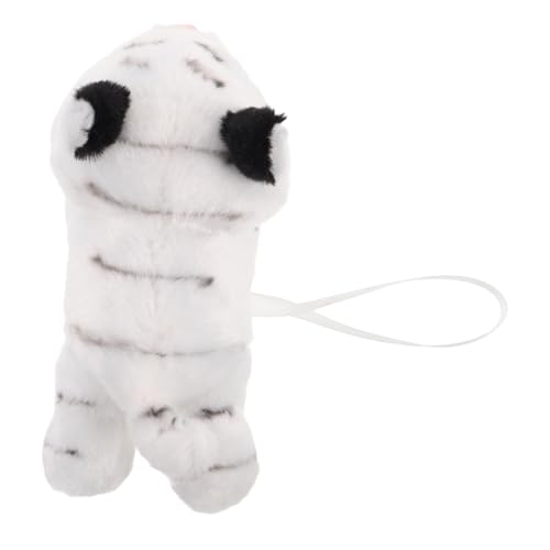 SOIMISS Weißer Plüsch Tiger Schulter Kuscheltier Weiches Cartoon Stofftier Bequemer Schulterbegleiter für Cosplay Tierparty Kostümzubehör Plüschspielzeug für Tierkostüme SOIMISS Weißer Plüsch Tiger Schulter Kuscheltier Weiches Cartoon Stofftier Bequemer Schulterbegleiter für Cosplay Tierparty Kostümzubehör Plüschspielzeug für Tierkostüme von SOIMISS