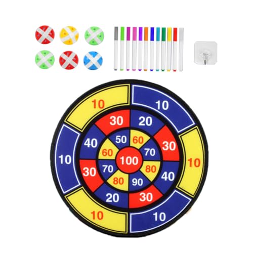 SOIMISS Wurfspiel Sticky Ball Praktisches Dartscheiben Hand Auge koordination Sicherer Klebespaß für Drinnen und Draußen Fördert Reaktionsfähigkeit und Eltern Junge Mädchen bindung von SOIMISS