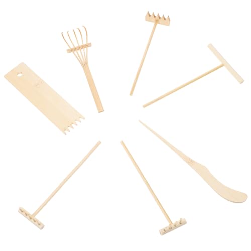 SOIMISS Zen Mini Rakes aus Leichte DIY Miniaturen für Sandkästen Tischdekoration Stresslindernde Mini gartenharken Langlebig und Handlich für Kreative Feinarbeiten SOIMISS Zen Mini Rakes aus Leichte DIY Miniaturen für Sandkästen Tischdekoration Stresslindernde Mini gartenharken Langlebig und Handlich für Kreative Feinarbeiten von SOIMISS