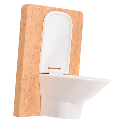 SOIMISS Zimmerpuppenhaus Mini -Toilette Zubehör für Miniaturpuppen Miniatur-Toilettenmodell Toilette für Minihaus realistische Toilette Puppenhaus Mini-Toilette hölzern von SOIMISS