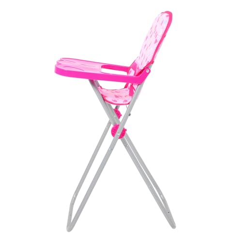 SOIMISS für Esszimmerstühle Hochstuhl Puppenstuhl kinderzimmermöbel kinderstuhl für -Stuhl Puppensitzmöbel Mini Möbel Schmuck Puppensachen Stoff Rosa von SOIMISS