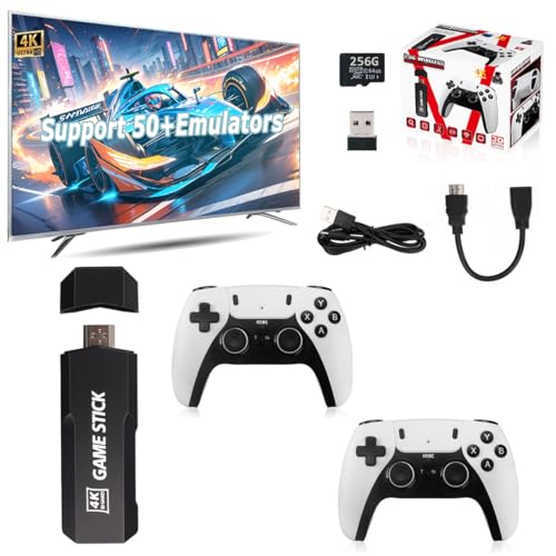 GD10 PRO Retro Game Stick 4K, 2.4G Double Wireless Controller Game, 256GB 55000+Games Retro Gaming Console Emulators GD10 PRO Retro Game Stick 4K, 2.4G Double Wireless Controller Game, 256GB 55000+Games Retro Gaming Console Emulators von SOLIAXDIY